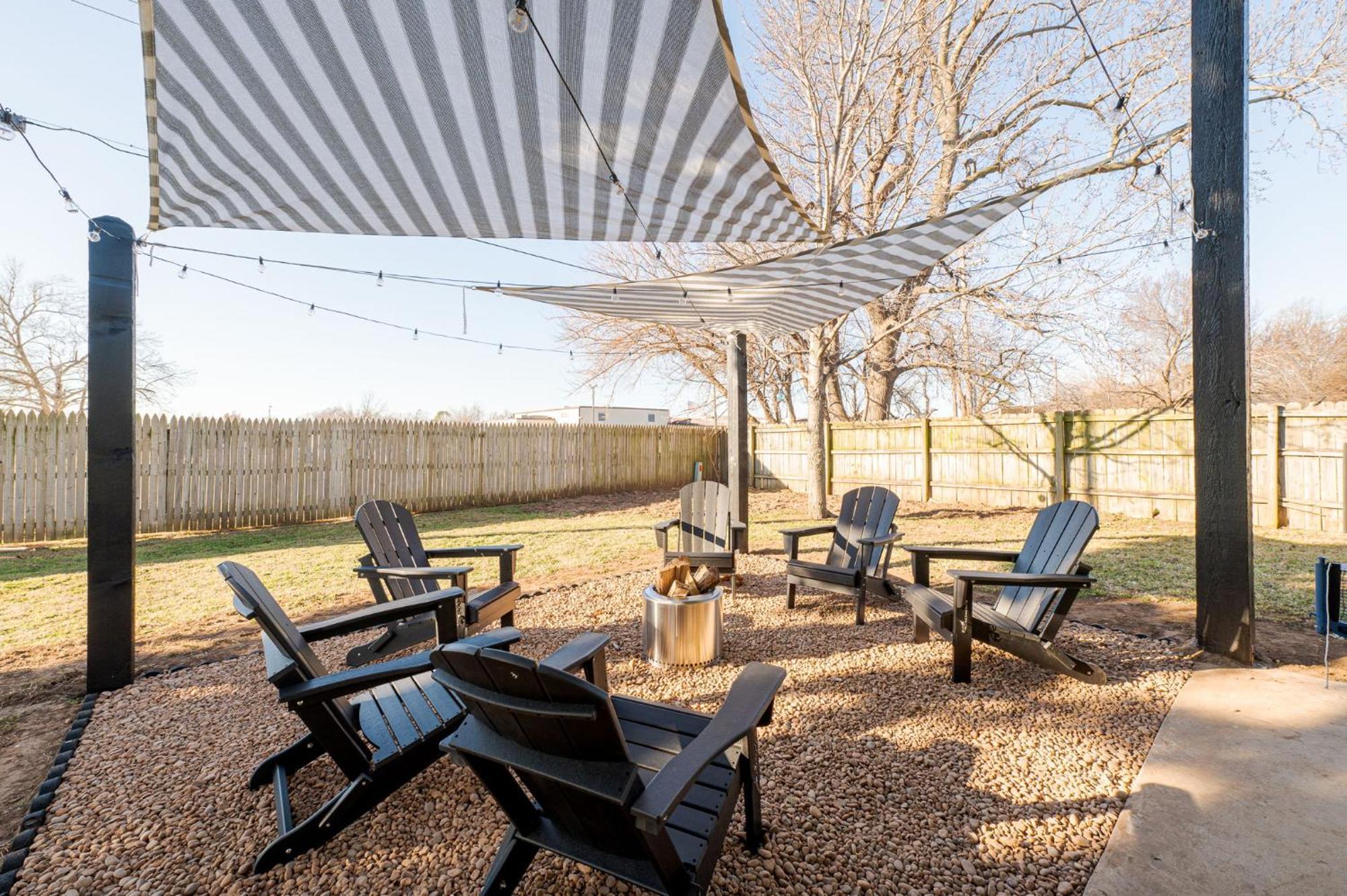 Norman Retreat - Mins To Ou Fire Pit 3Bd Villa Buitenkant foto